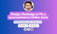 design, redesign or fix a woocommerce store