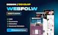 design, redesign or develop webflow website, figma to webflow, webflow expert