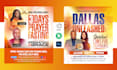 design a professional church flyer or event flyer