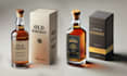 design a premium liquor label and box packaging for your brand