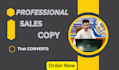 do high converting sales copywriting and write sales copy