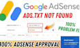 fix google adsense ads txt issue within 30 minutes