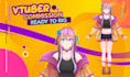 draw anime live2d character vtuber design ready to rig
