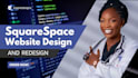 design squarespace website, redesign and update squarespace website