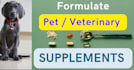 formulate pet supplements for dogs and cats