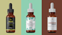 create beautiful cosmetic labels for hair oil and serum bottles
