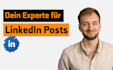write captivating linkedin posts in german