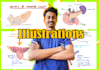make any digital illustration for just 5 dollars