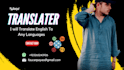 precisely translate english to every language