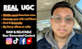 create male ugc video ads for tiktok instagram and social media