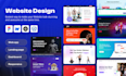 do modern website and responsive uiux design