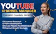 be your youtube SEO channel manager