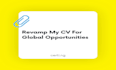 be your professional CV maker, resume writer
