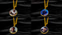 create custom 3d gold chain pendant animation