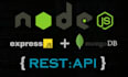 build website backend in nodejs, expressjs and mongodb