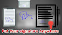 put signature on pdf documents electronically