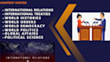 write on international relations and political articles