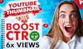 create an amazing youtube thumbnail in 1 hour