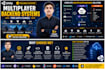 develop scalable multiplayer backend systems for unity games