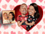 draw funny couple caricatures for you