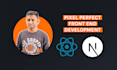 develop react and nextjs apps with pixel perfect design