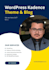 design, redesign, clone website using kadence theme, block