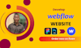 webflow website, webflow website design, figma to webflow, webflow landing page