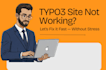 fix all kind of typo3 bugs