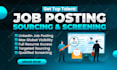 do recruiting qualified candidates from linkedin job posting