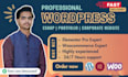 design a professional wordpress website and woo commerce store