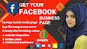 create an impressive facebook business page and social media