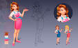 create 1 character for the game