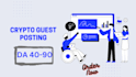provide cryptocurrency guest post backlinks services