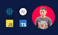 develop web apps using javascript react next js