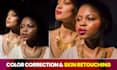 professional skin retouching and photo color grading