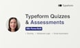 build your quizz or assessment with advanced logic in typeform