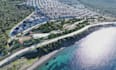 place your architectural project in a drone footage