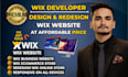 wix website redesign, wix website design, redesign wix website development