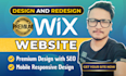wix website redesign develop wix website design and redesign wix website design