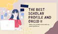 create your orcid, google scholar profile and maintain it