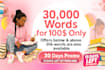 be 30k words erotic ghost writer, romance ghostwriter, fiction books or ebooks