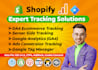 setup shopify ga4 ecommerce server side tracking and google analytics 4