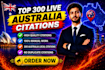 do 300 australia local citations and directory submission