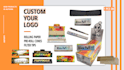 manufacture, and deliver your custom design rolling papers packaging