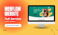 develop your webflow website