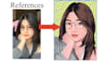 create a vector cartoon portrait of your face