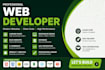 build a website development, full stack