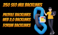 do mix backlinks da 50 to 90  , high quality