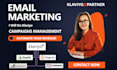 be your monthly klaviyo account manager