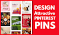design and create professional pinterest pins